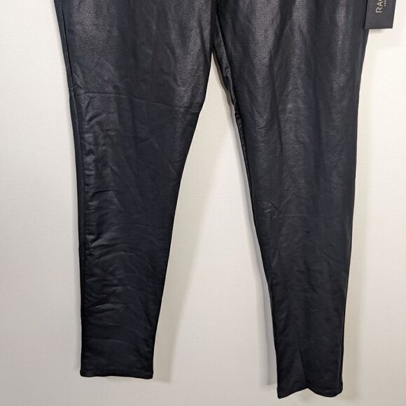 NWT Rachel Zoe Coated Tummy Control Leggings - Picture 2 of 9
